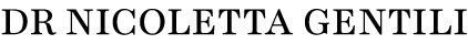Dr Nicoletta Gentili